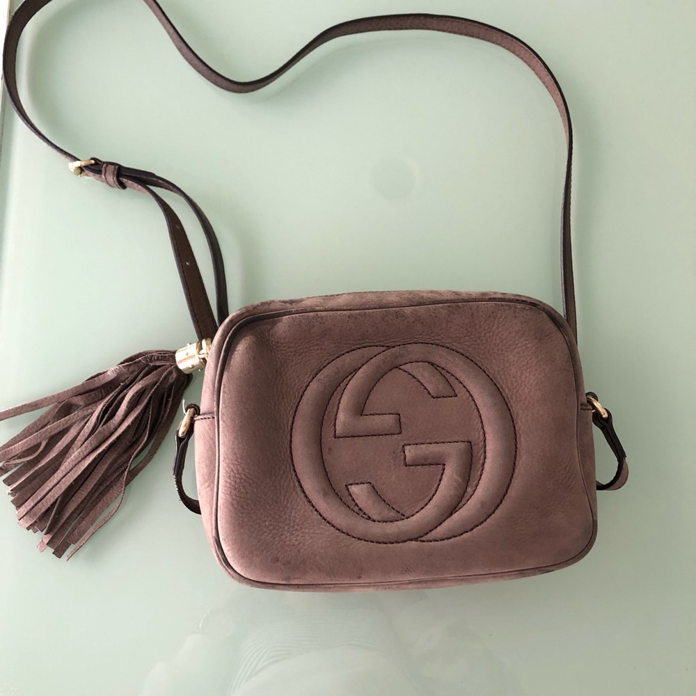 Gucci Soho Disco Bag newbuck/brown/tan